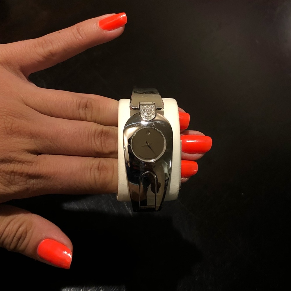 Women’s Movado diamond watch